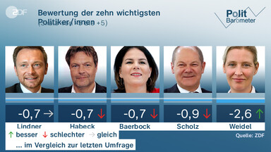 ZDF-Politbarometer: Jeder Zweite Für Neuwahl Des Bundestags - ZDFheute