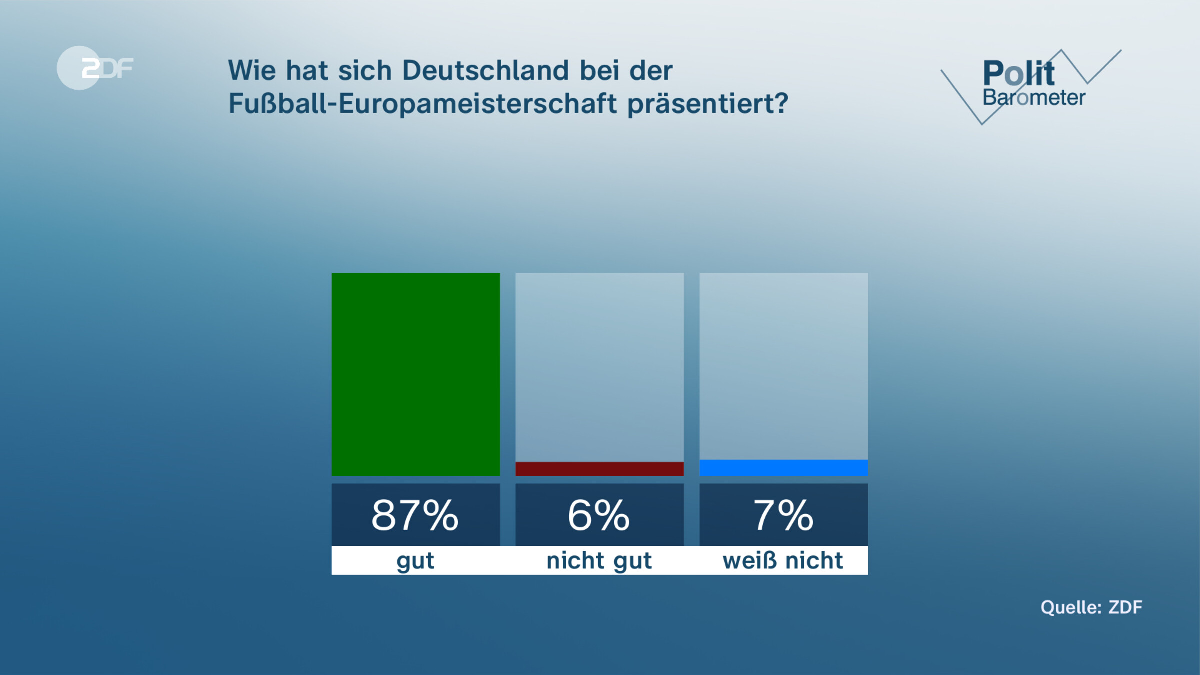 Wie hat sich Deutschland bei der Fußball-Europameisterschaft präsentiert?