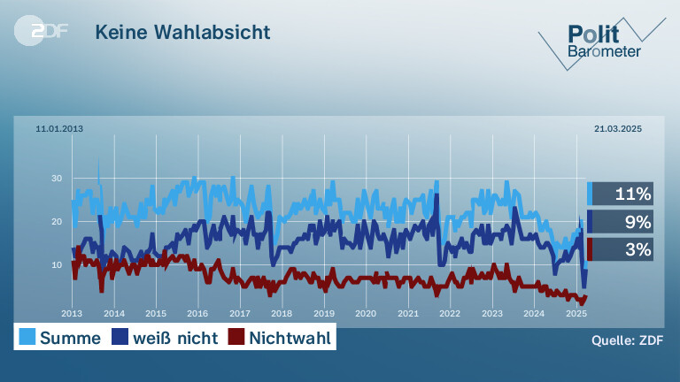Keine Wahlabsicht