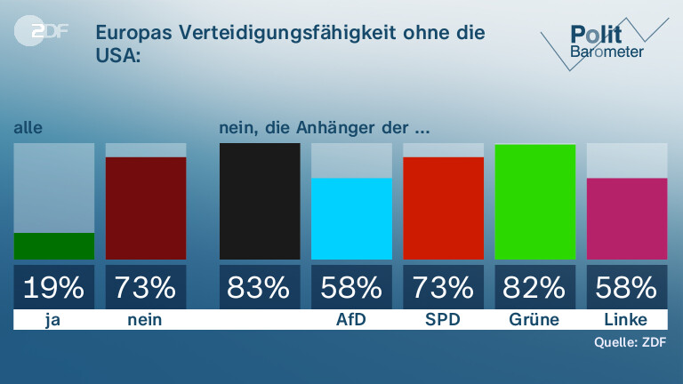 Europas Verteidigungsfähigkeit ohne die USA: | Tun die EU-Staaten für ihre Verteidigung genug?
