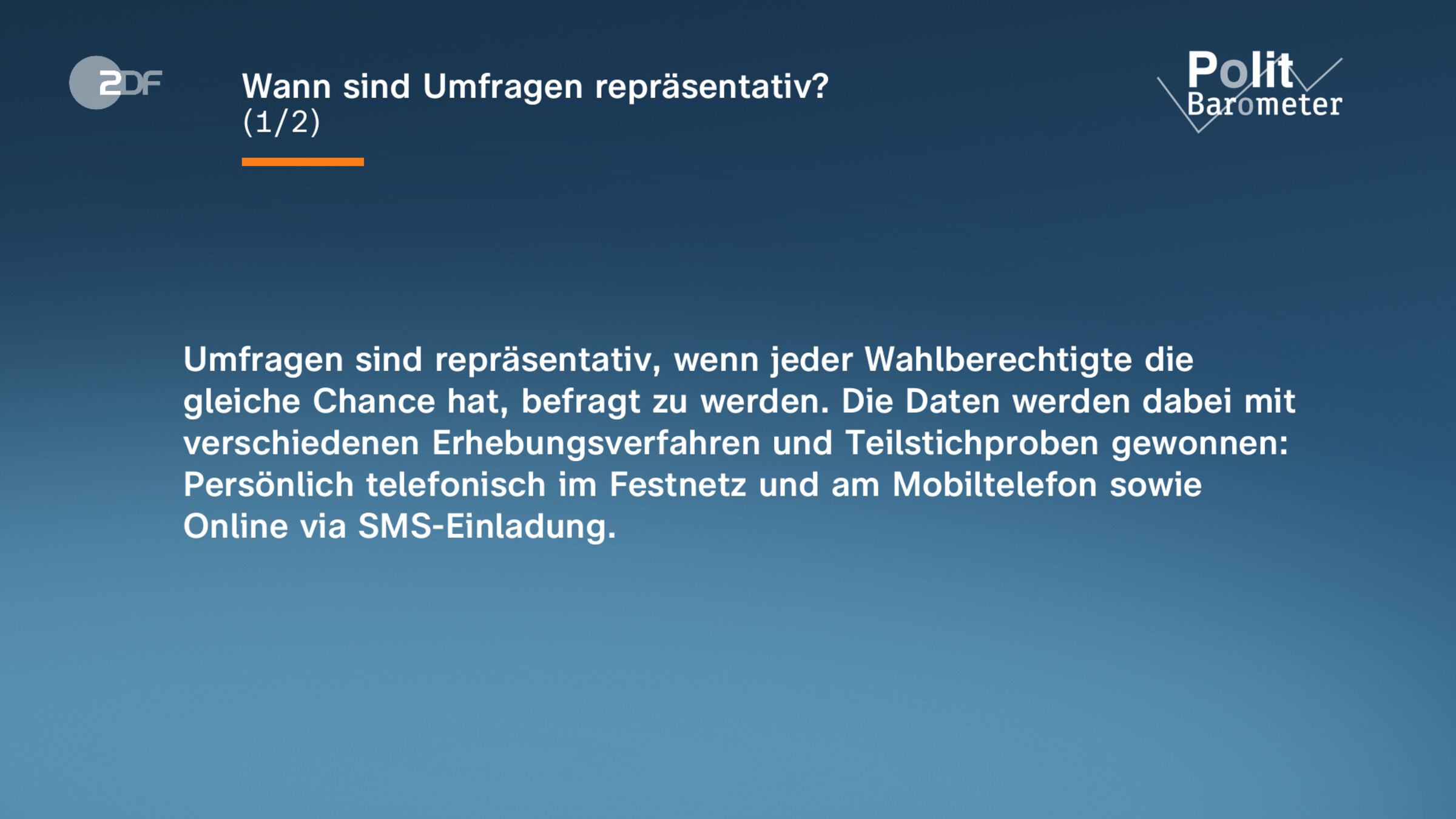 Wann sind Umfragen repräsentativ?